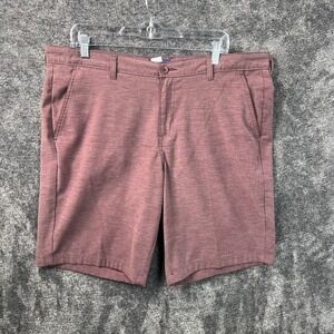 R GSTR G Star Raw Short Mens 38 Heather Red 10" Performance Chino Stretch